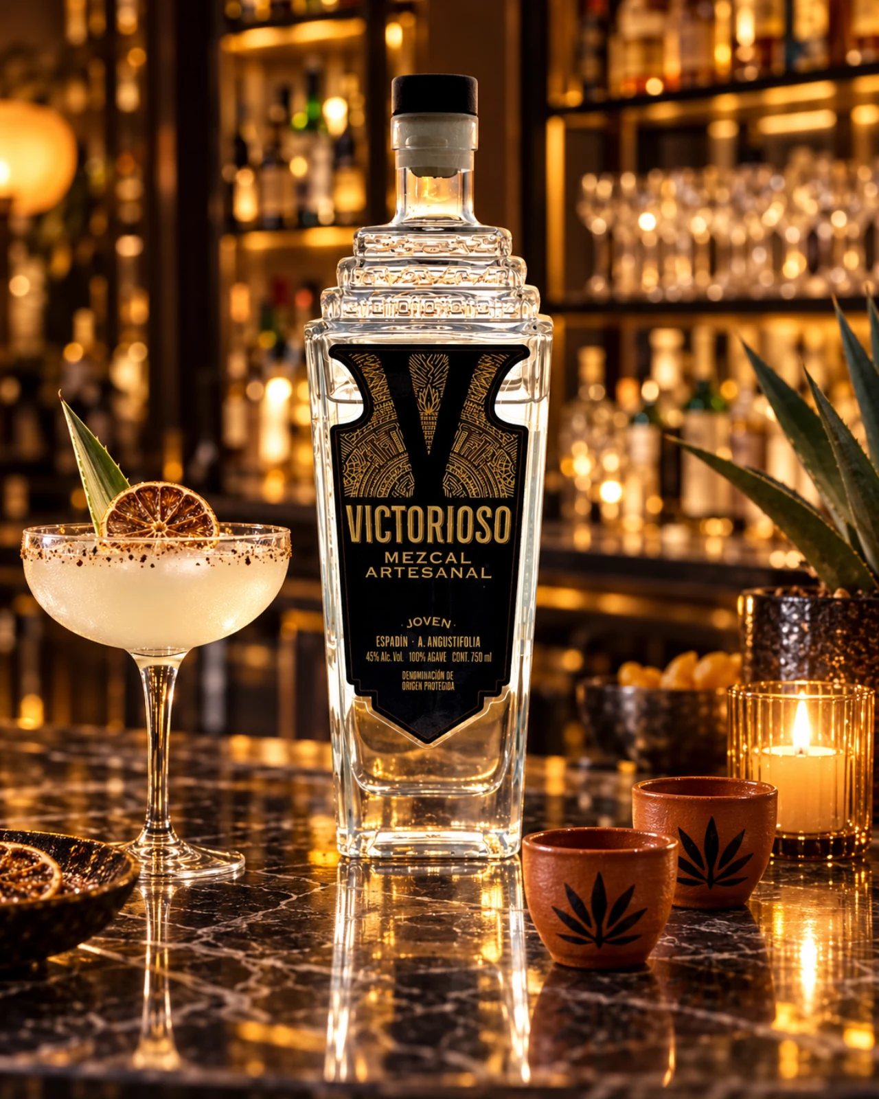 Owner-approved Victorioso bar-scene artwork illustrating a possible collaboration